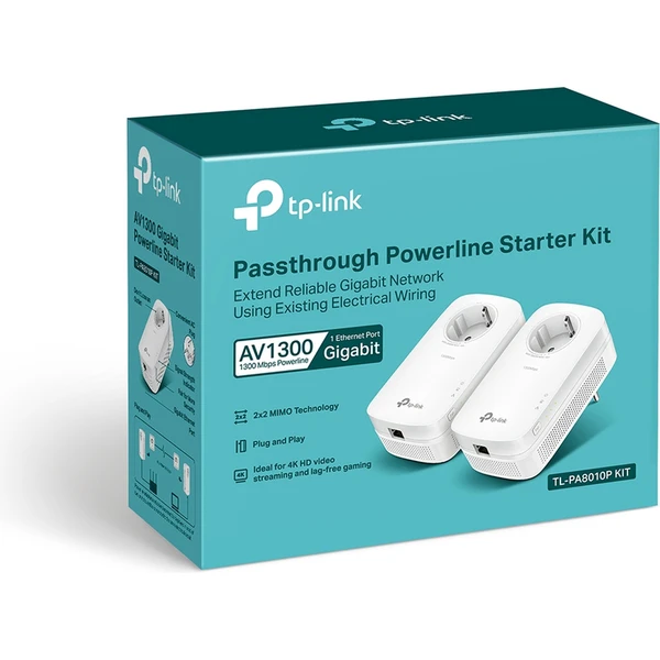 TP-Link TL-PA8010PKIT Powerline sada - Powerline - Obrázok KSMFF00101
