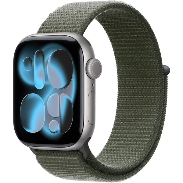 Apple Watch 42/41/40/38mm píniovo zelený prevliekací športový remienok - Remienky - Hlavný obrázok