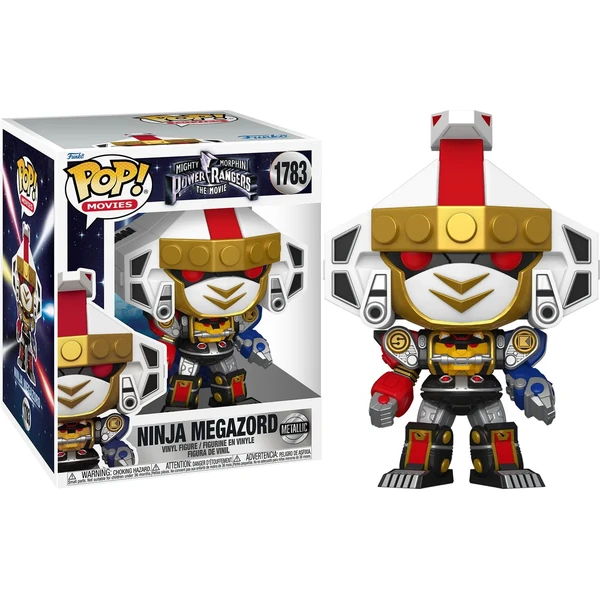 Funko POP! #1783 Movies: Mighty Morphin Power Rangers The Movie - Ninja Megazord (Super) (Metallic) - Funko POP! - Hlavný obrázok