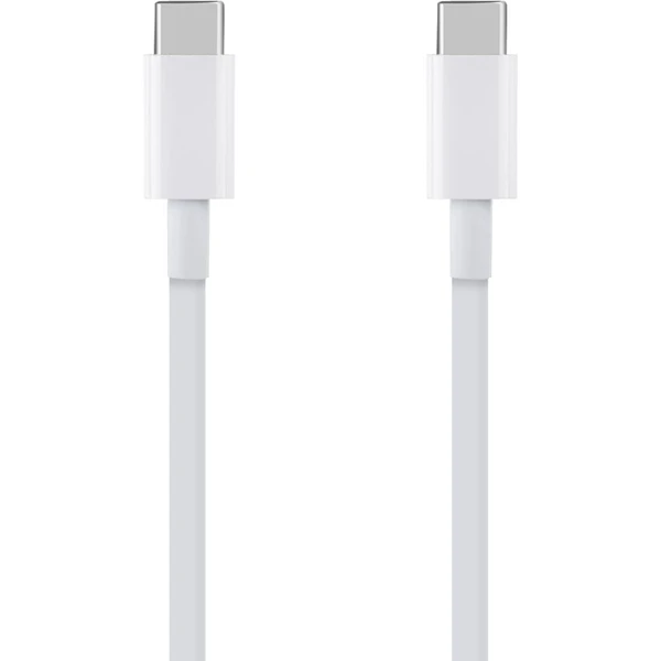 Obal:Me Rýchlo nabíjací USB-C/USB-C napájací kábel 1m biely - Káble a redukcie - Hlavný obrázok