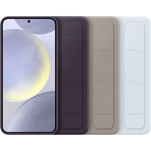 Samsung Standing Grip Case Galaxy S24+ Tmavo fialový - Puzdra - Obrázok KUR1000N01