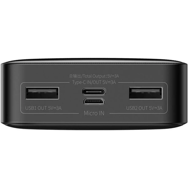 Baseus Bipow powerbanka 20000mAh čierna - Powerbanky - Obrázok KUTL000K01
