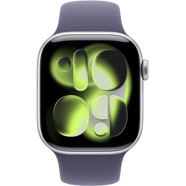 Apple Watch 42/41/40/38mm hmlovo fialový športový remienok M/L - Remienky - Obrázok KUWH000K01