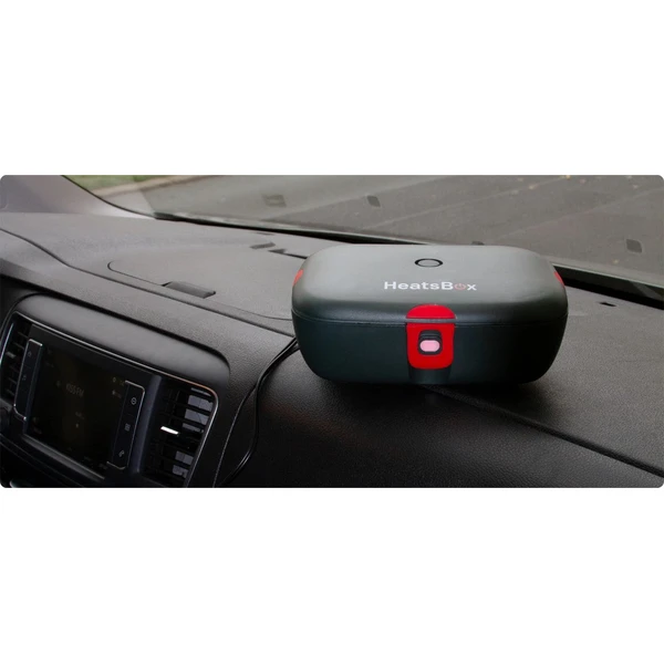Faitron HeatsBox DRIVE šikovný ohrievací obedový box do auta šedý - Domáce spotrebiče - Obrázok KV2H000K01