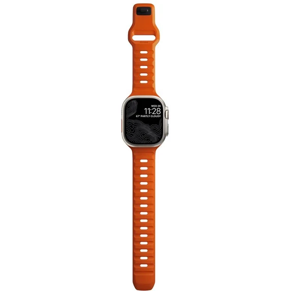 Nomad Sport Strap M/L remienok pre Apple Watch Ultra 49/45/44/42 mm Ultra Orange - Remienky - Obrázok KWJ0000N01