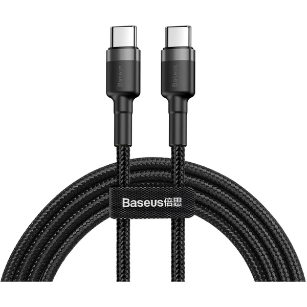 Baseus Cafule USB-C/USB-C napájací kábel 60W 2m čierny - Káble a redukcie - Hlavný obrázok