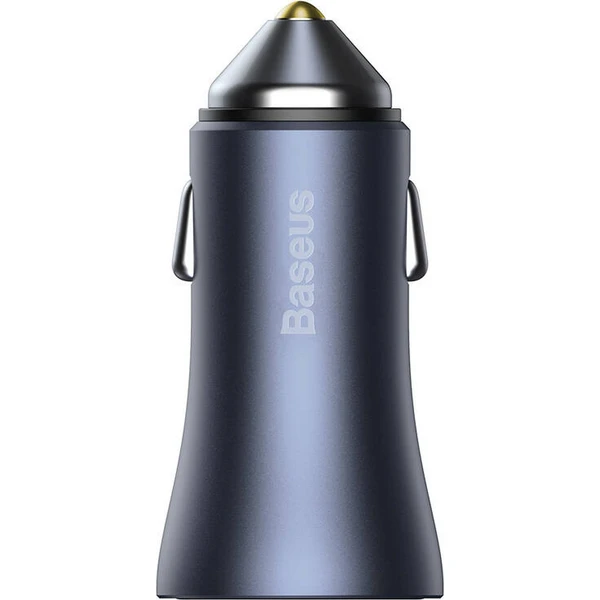 Baseus Golden Contactor Pro 40W USB-C nabíjačka do auta šedá - Nabíjačky - Obrázok KXTL000K01