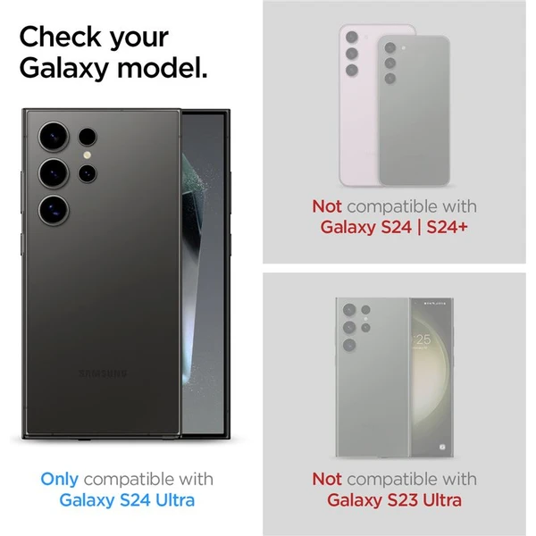 Spigen Glass TR EZ Fit Privacy 2 Pack sklo Samsung Galaxy S24 Ultra - Ochranné fólie a sklo - Obrázok KY66000N01