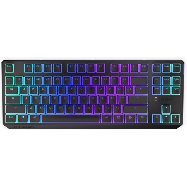 E-shop Endorfy Thock bezdrôtová klávesnica TKL spínača Red