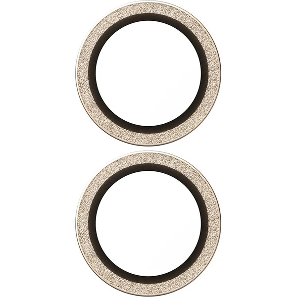 PanzerGlass® Hoops skla Apple iPhone 17/16/16 Plus trblietavo zlaté - Ochranné fólie a sklo - Obrázok KYEH000K01