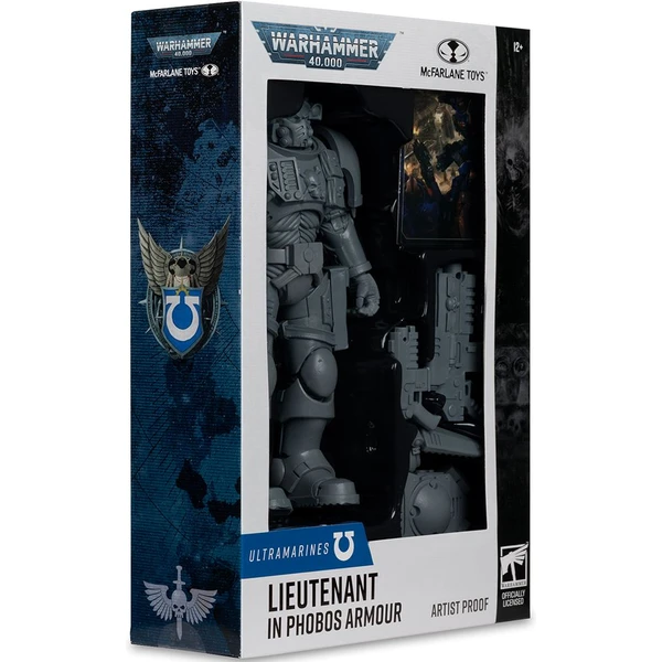 Akčná figúrka McFarlane Toys Warhammer 40K - Ultramarines Lieutenant in Phobos Armor (Artist Proof) - Figúrky - Obrázok KZ6F000K01