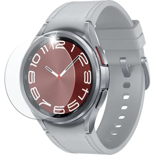 FIXED ochranné sklo pre Samsung Galaxy Watch6 Classic (43mm) 2 ks - Ochranné fólie a sklo - Obrázok KZN8G00101
