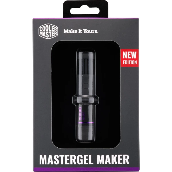 Cooler Master termálna pasta na CPU Master Gél ??Maker, tep. vodivosť 11 W.m, 1.5ml, sivá - Chladiče - Obrázok L002000K01