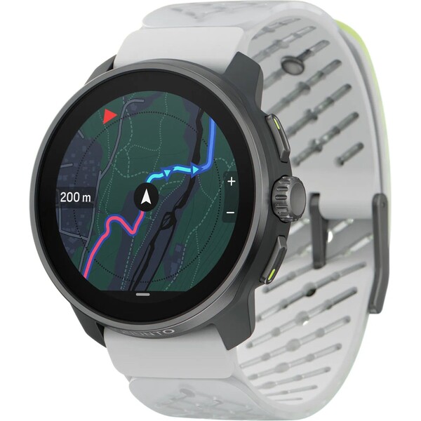 Suunto Race S Titanium múdre hodinky biela