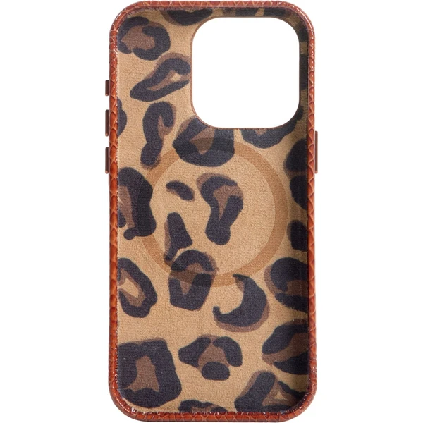 Native Union x Balzac Embossed Cognac MagSafe kryt iPhone 15 Pro Max - Puzdra - Obrázok L06K000K01