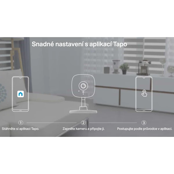 TP-Link Tapo C110 biela - IP kamery - Obrázok L0HW600301