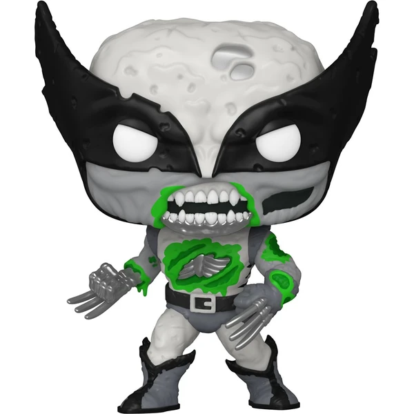 Funko POP! #662 Marvel: Zombies - Wolverine (Exclusive) (GITD) - Funko POP! - Obrázok L0JM000K01