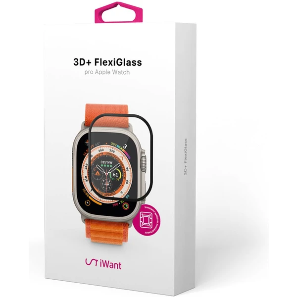 iWant 3D+ FlexiGlass pre Apple Watch Ultra 49mm - Ochranné fólie a sklo - Obrázok L0K5000601