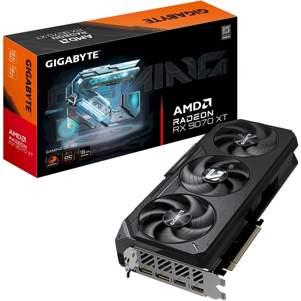 GIGABYTE Radeon RX 9070 XT GAMING OC 16G - Grafické karty - Obrázok L0LE000L01