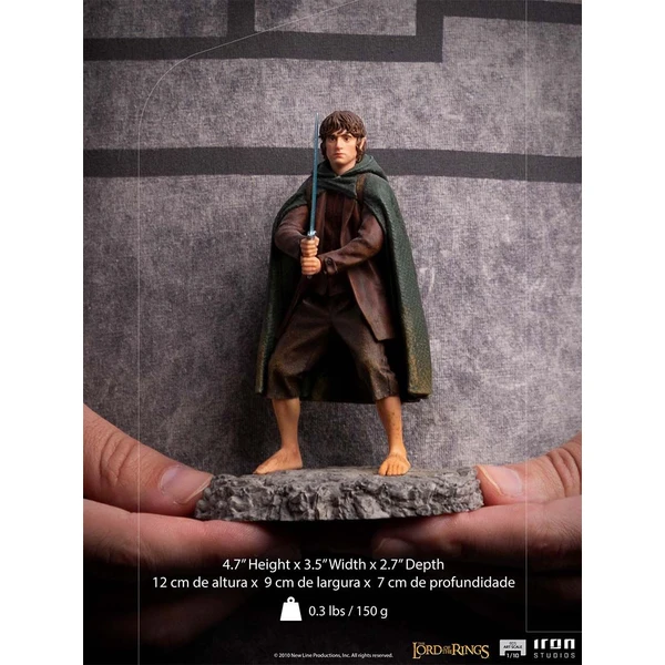 Soška Iron Studios BDS Lord of the Rings - Frodo 12 cm - Sochy a sošky - Obrázok L0M1000O01