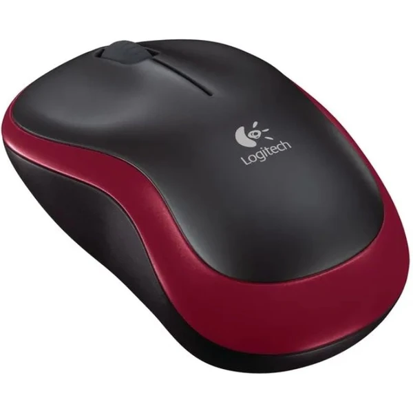 Logitech Wireless Mouse M185 bezdrôtová myš červená - Myši - Obrázok L0OR000501