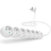 CONNECT IT predlžovací kábel 230 V 6 zásuviek s vypínačom 5m biely - Zásuvky