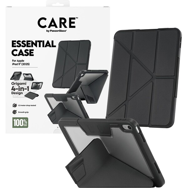 E-shop PanzerGlass® CARE 4v1 Essential puzdro Apple iPad 11" (2025) čierne