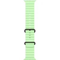 Apple Watch 49/46/45/44mm neónovo zelený Oceánsky remienok čierny titán - Remienky