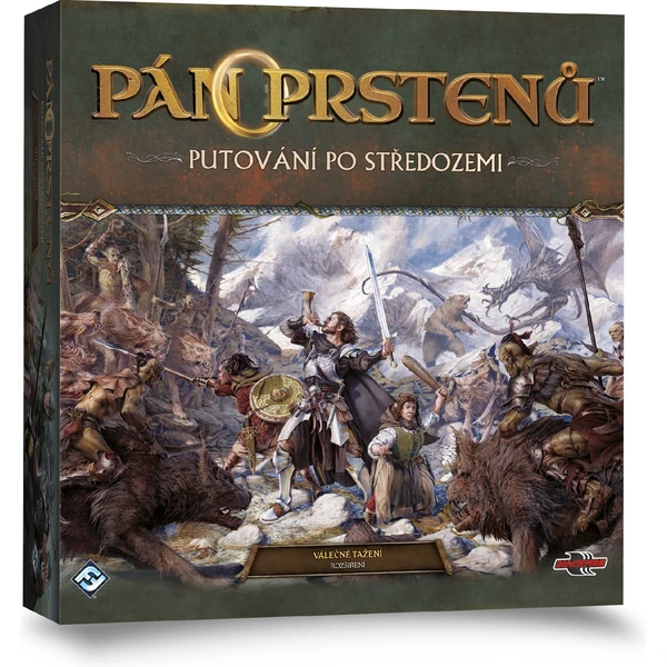 Pán prsteňov: Putovanie po Stredozemí - Vojnové ťaženie (rozšírenie) - Stolové hry - Hlavný obrázok