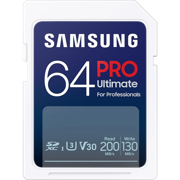Samsung PRO Ultimate SDXC 64GB + USB adaptér - Pamäťové karty - Obrázok L133000K01