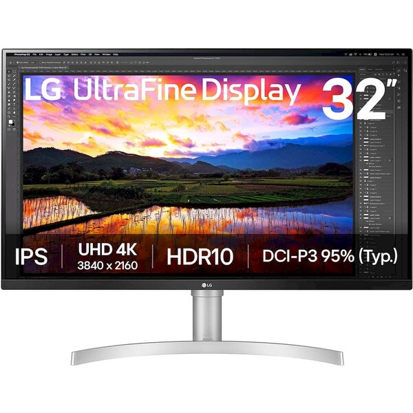 LG UltraFine 32UN650K-W monitor 32