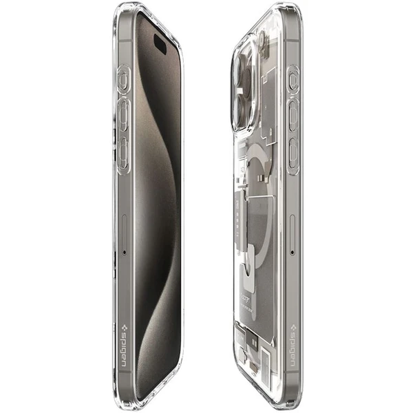 Spigen Ultra Hybrid MagSafe iPhone 15 Pro číry - Puzdra - Obrázok L1B2000N01