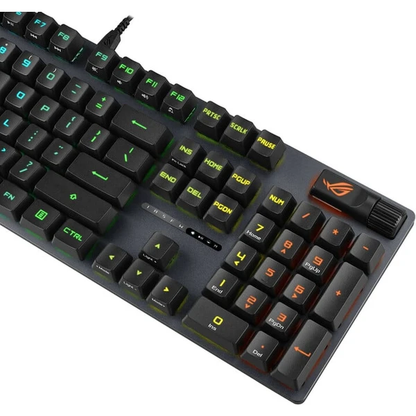 ASUS ROG Strix Scope II RX (ROG RX RED/PBT) herná klávesnica (US) čierna - Klávesnice - Obrázok L1C4000K01