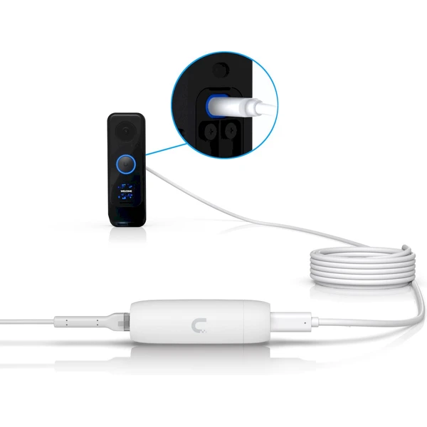 Ubiquiti UACC-Adapter-PoE-USBC PoE konvertor biely - Konvertory - Obrázok L1D9000K01