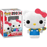Funko POP! #106 Sanrio: Hello Kitty - Hello Kitty s Lollipop (Flocked) - Funko POP!