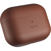 iWant Airpods Pro 3 kožené puzdro hnedé - Puzdra