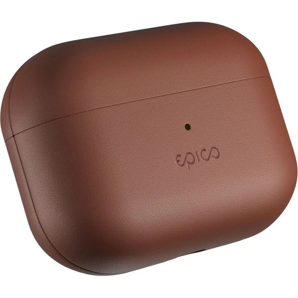 iWant Airpods Pro 3 kožené puzdro hnedé - Puzdra - Hlavný obrázok