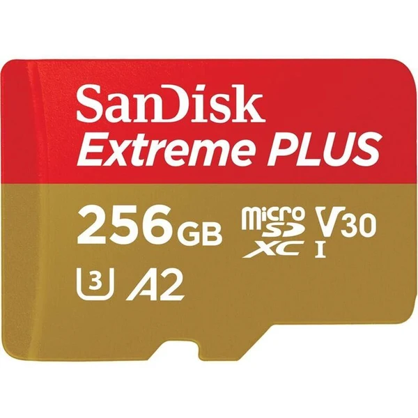 SanDisk Extreme Plus microSDXC 256GB + SD adaptér - Pamäťové karty - Hlavný obrázok