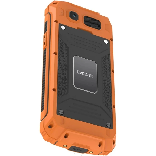 EVOLVEO StrongPhone Z6 vodotesný odolný Dual SIM telefón oranžový - Mobilné telefóny - Obrázok L23F000P01