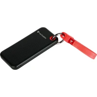 Verbatim Pocket SSD 2TB USB-C čierna/červená - SSD