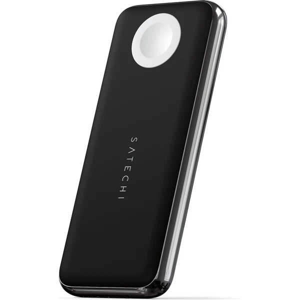 Satechi Quatro bezdrôtová powerbanka 10 000 mAh vesmírne šedá  - Powerbanky - Obrázok L2BT000501