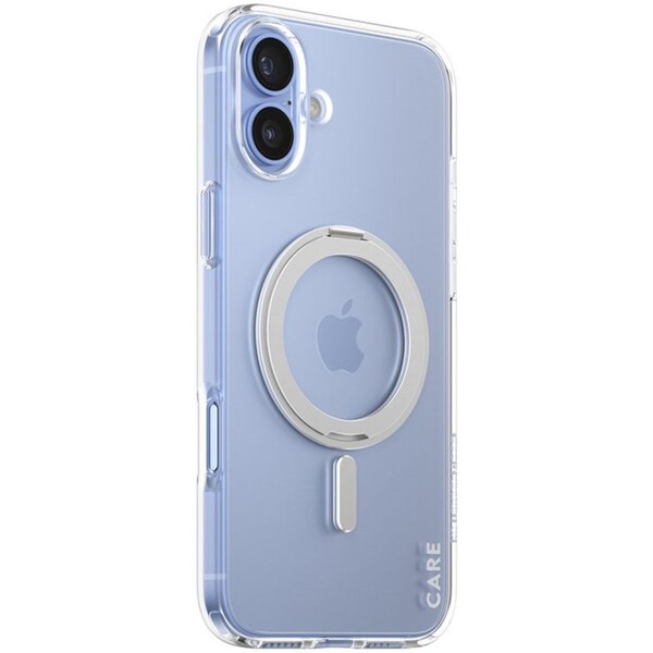 E-shop PanzerGlass® CARE kryt Apple iPhone 16 Plus MagSafe KickStand číry/sivý