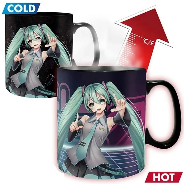 Hrnček s meniacim sa motívom Abysse Corp Hatsune Miku 460 ml - Hrnčeky - Hlavný obrázok