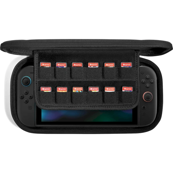Tomtoc FancyCase cestovné puzdro pre Nintendo Switch 2 čierne - Puzdra - Obrázok L2JE000O01