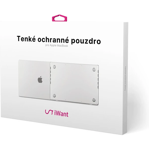 iWant Slim kryt pre MacBook Pro 14" M1/M2/M3/M4/M5 matne priehľadný - Puzdra - Obrázok L2RG000J01