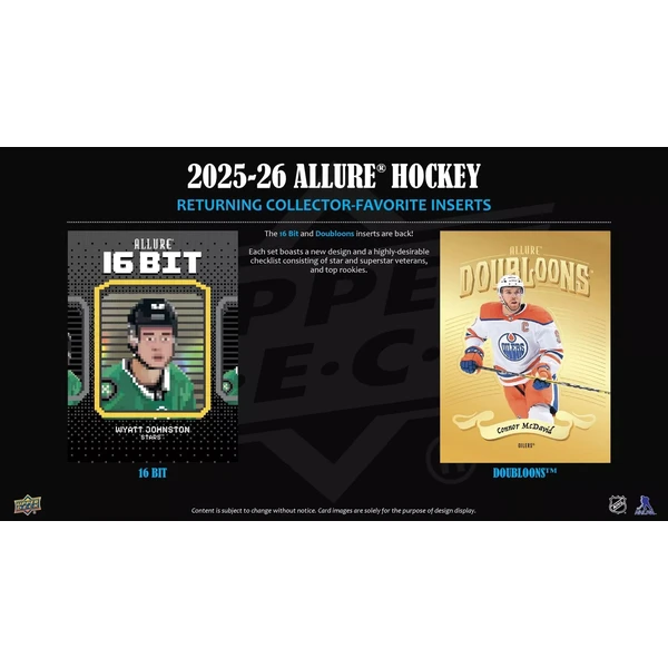 Hokejové karty 2025-26 Upper Deck Allure Hockey Hobby Box - Hokejové karty - Obrázok L33S000K01