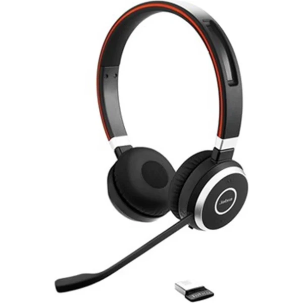 Jabra Evolve 75 SE, Link380a MS Stereo so stojanom - Slúchadlá - Hlavný obrázok