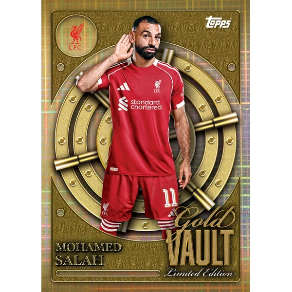 Futbalové karty Topps 2025/26 Liverpool Collector Tin - Futbalové karty - Obrázok L37M000K01