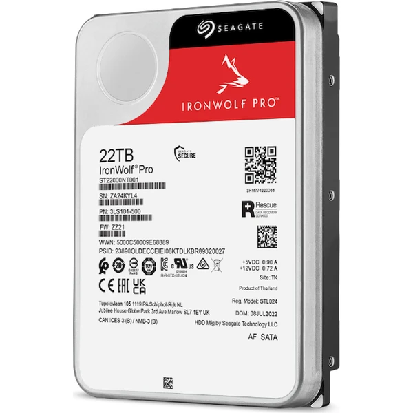 Seagate IronWolf Pro 22TB 3.5" HDD - Pevné disky - Obrázok L3IN000K01