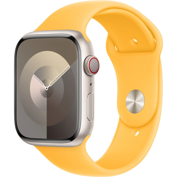 Apple Watch športový remienok 45mm lúčovo žltý M/L - Remienky - Hlavný obrázok